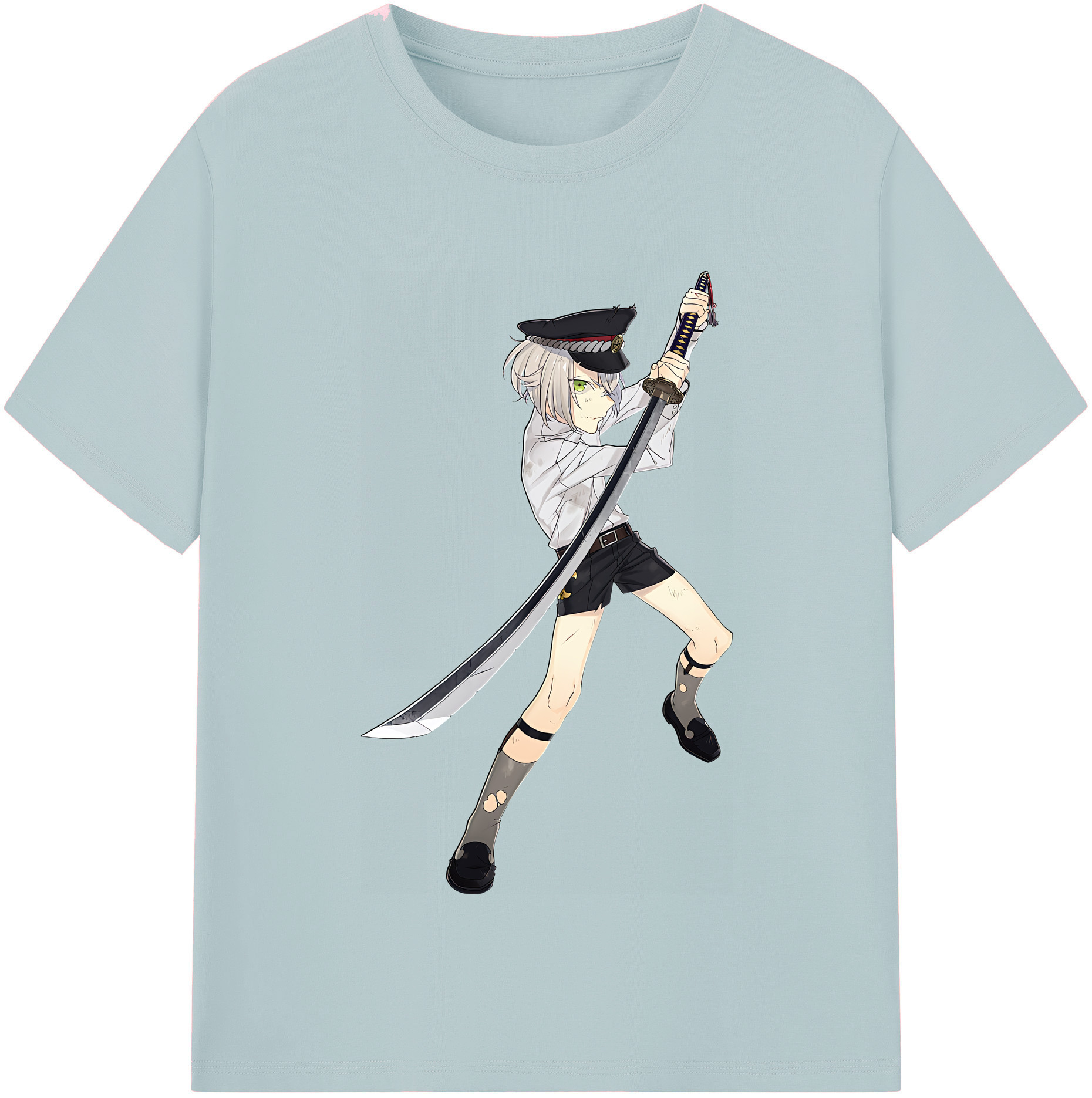 （画像用） 刀剣乱舞 Touken Ranbu 綿100％半袖Tシャツ（フロントプリント）